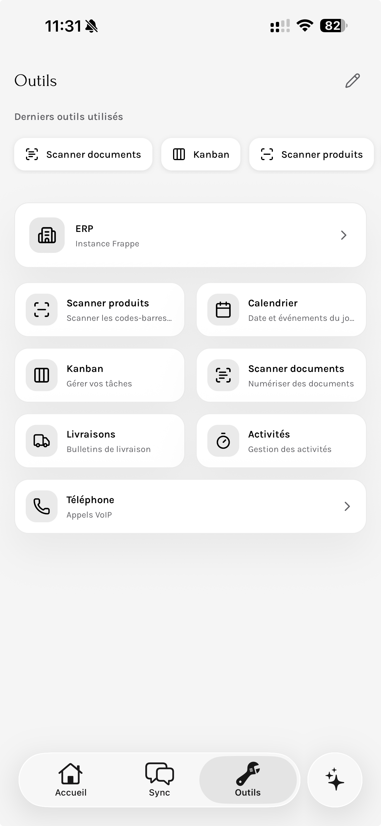 Boîte à outils complète